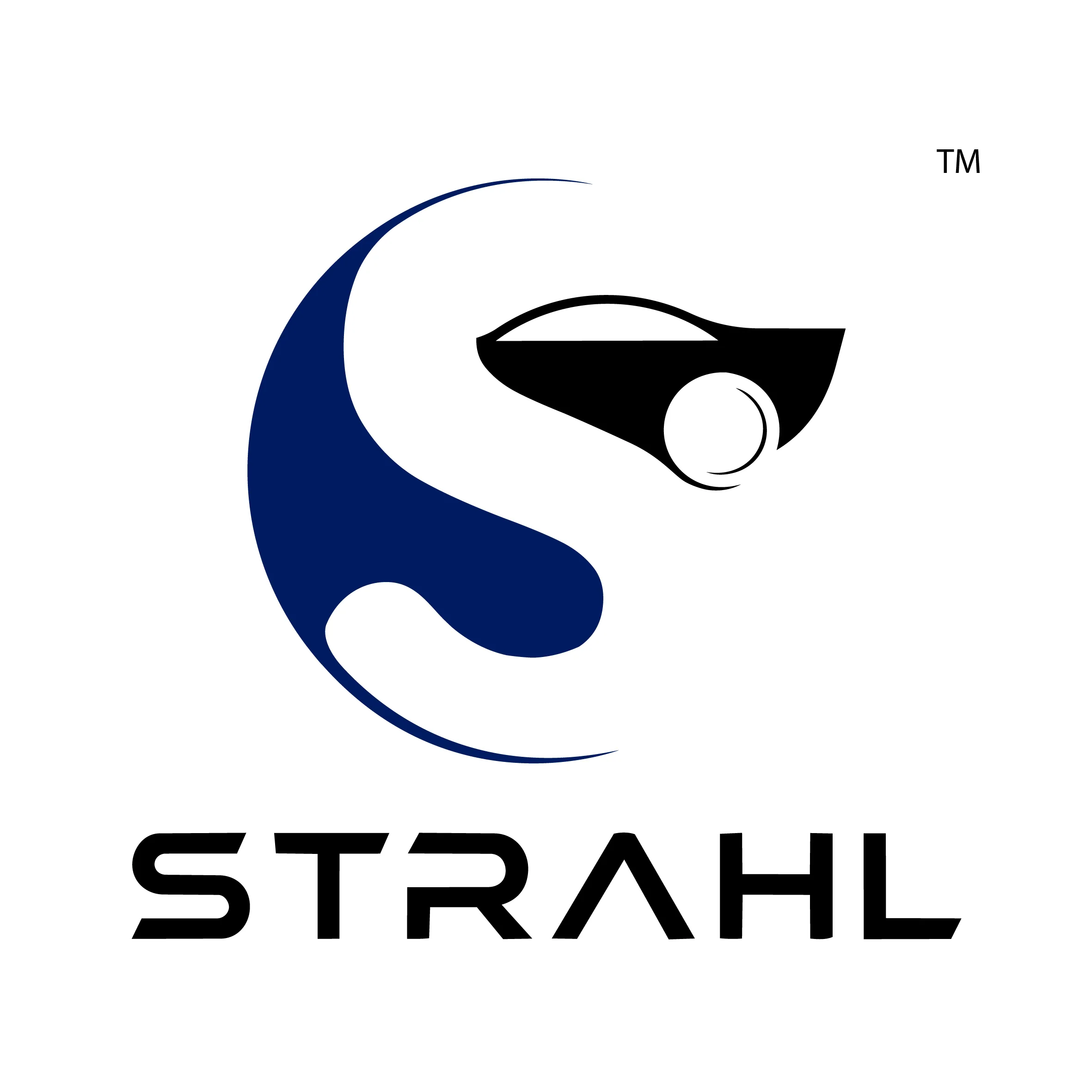 Strahl modern automotive brand identity and logo mark by TMS